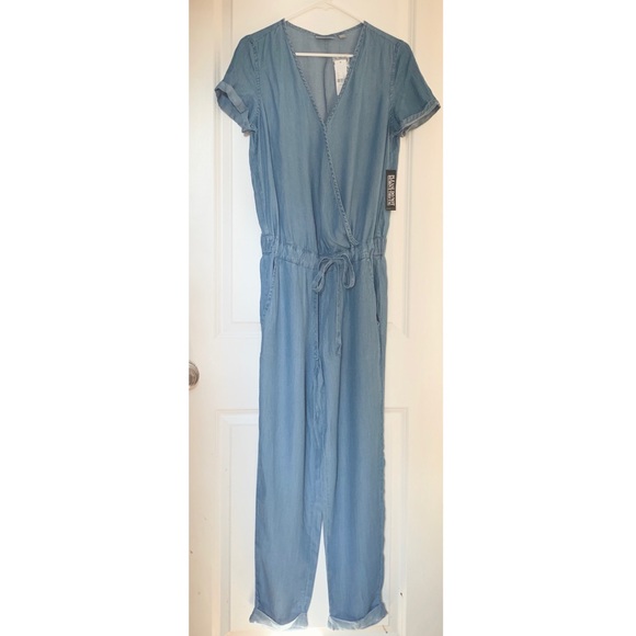 New York & Company Pants - New York & Company Denim Jumpsuit, Size XS